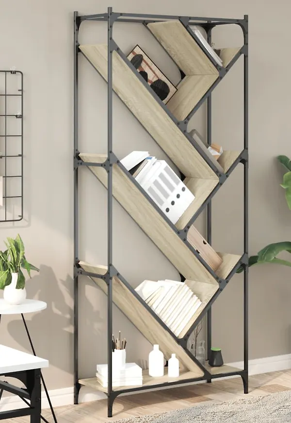 Bokhylla i ek som passar perfekt till våren 2025!