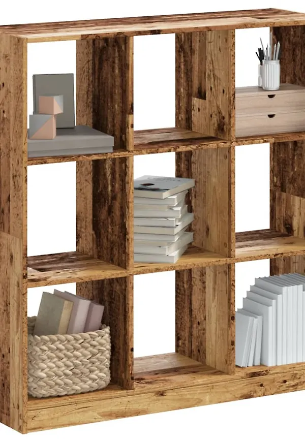 Härlig brun hylla 2025 från vidaXL.