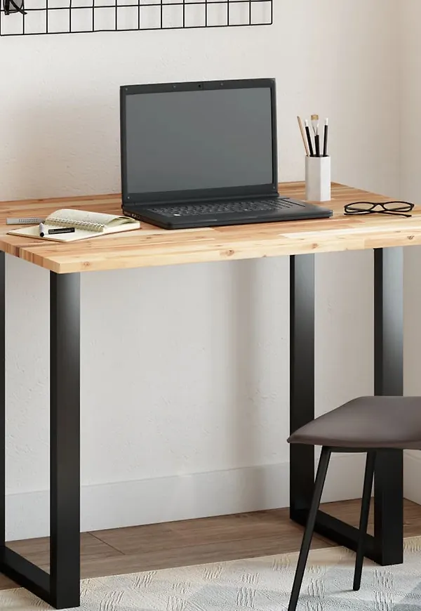 Brun vidaXL-soffbord i härlig modell.