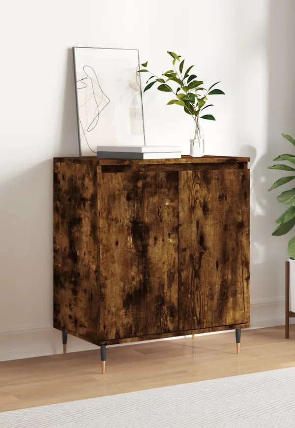 Moderiktig järnbord i brunt från vidaXL.