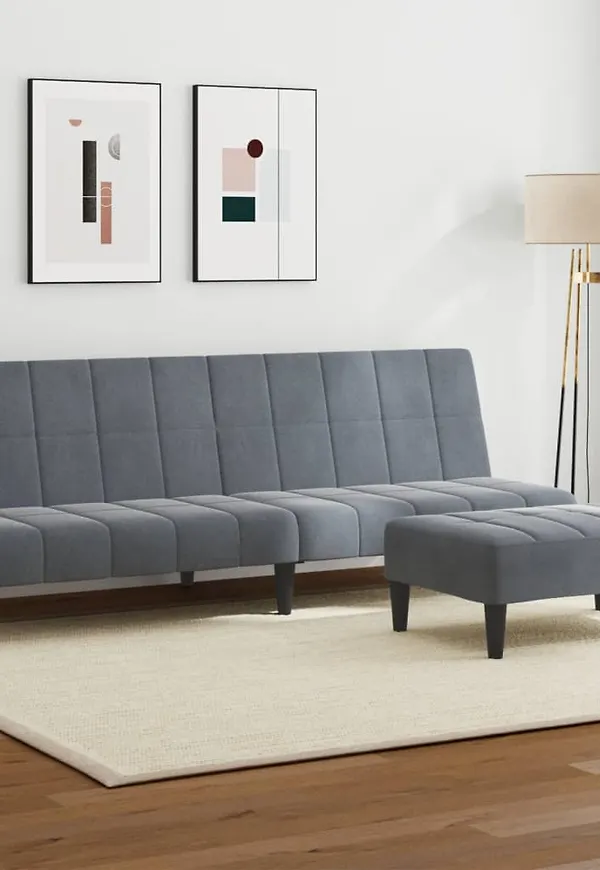 Otroligt fin grå soffa 2025 från vidaXL.