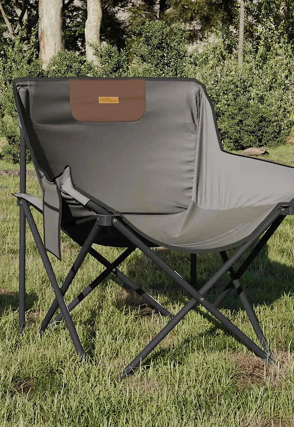 Klassisk utestol i grått från vidaXL.