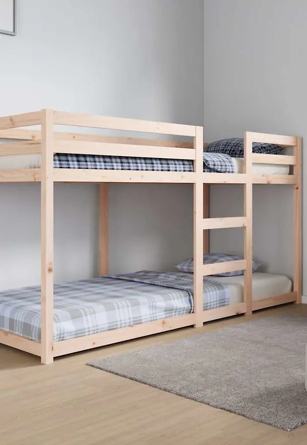 Supersnygg våningssäng i brunt från vidaXL.