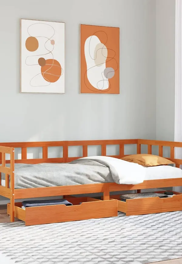 Exklusiv brun säng 2025 från vidaXL.