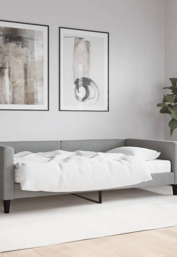 Grå vidaXL-ram i mysig modell.