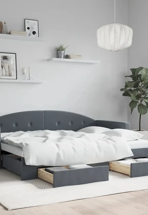 Cool grå säng 2025 från vidaXL.