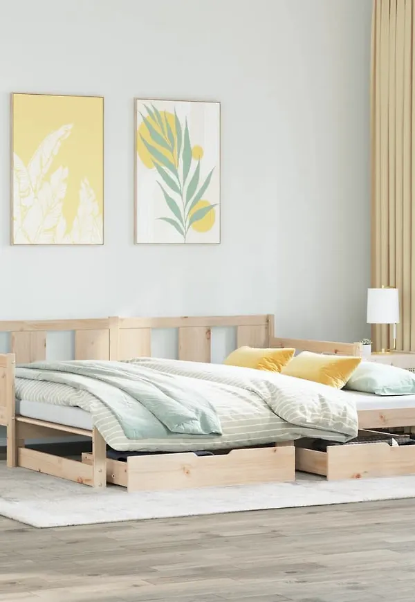 Skön brun säng 2025 från vidaXL.