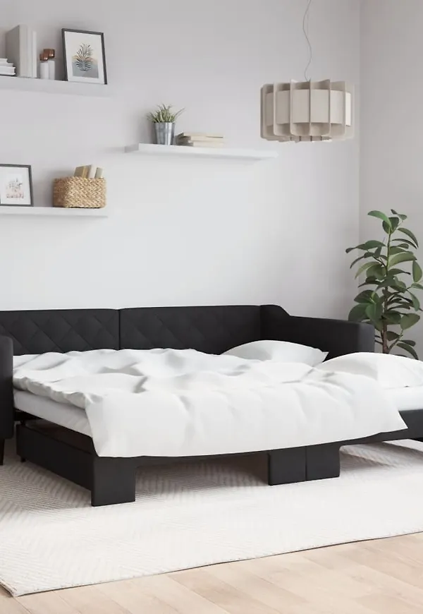Ikonisk svart säng 2025 från vidaXL.