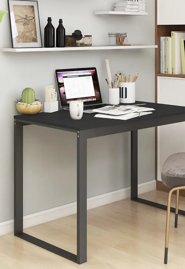 Riktigt fin svart bord 2025 från vidaXL.