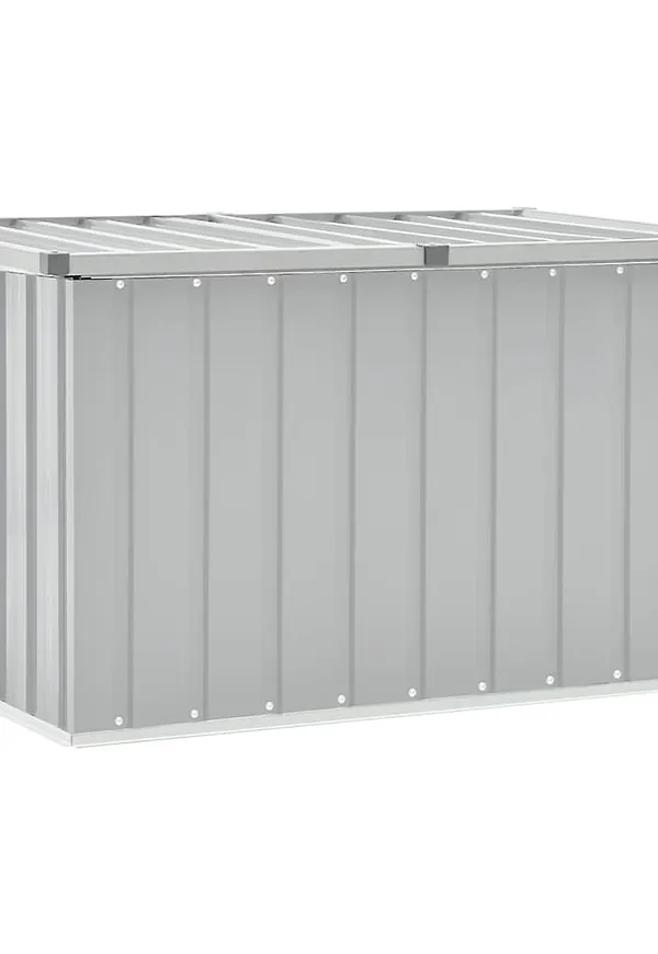 Moderiktig verktygslåda i grått från vidaXL.