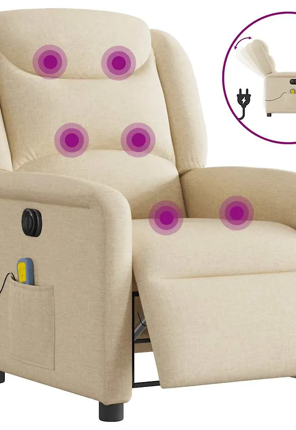 Cool massagefåtölj 2025 från vidaXL.