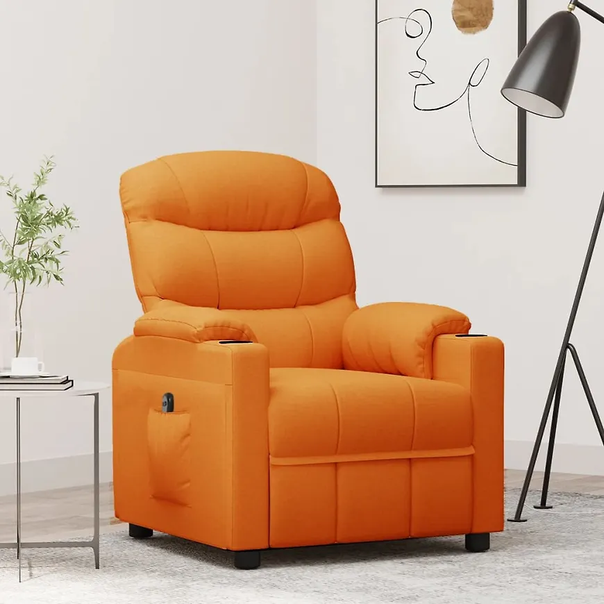 Superfin fåtölj i gult från vidaXL.