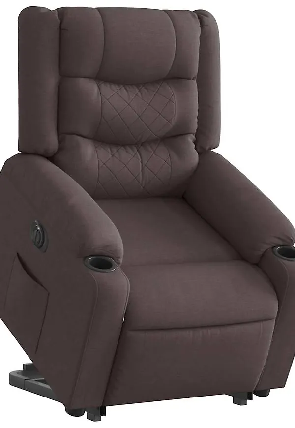 Vacker brun fåtölj 2025 från vidaXL.