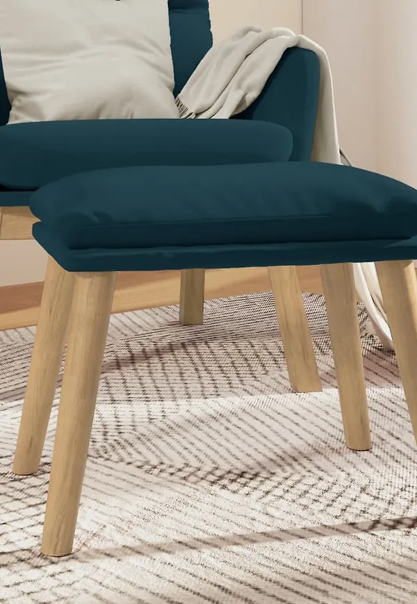 Otroligt snygg pall i blått från vidaXL.