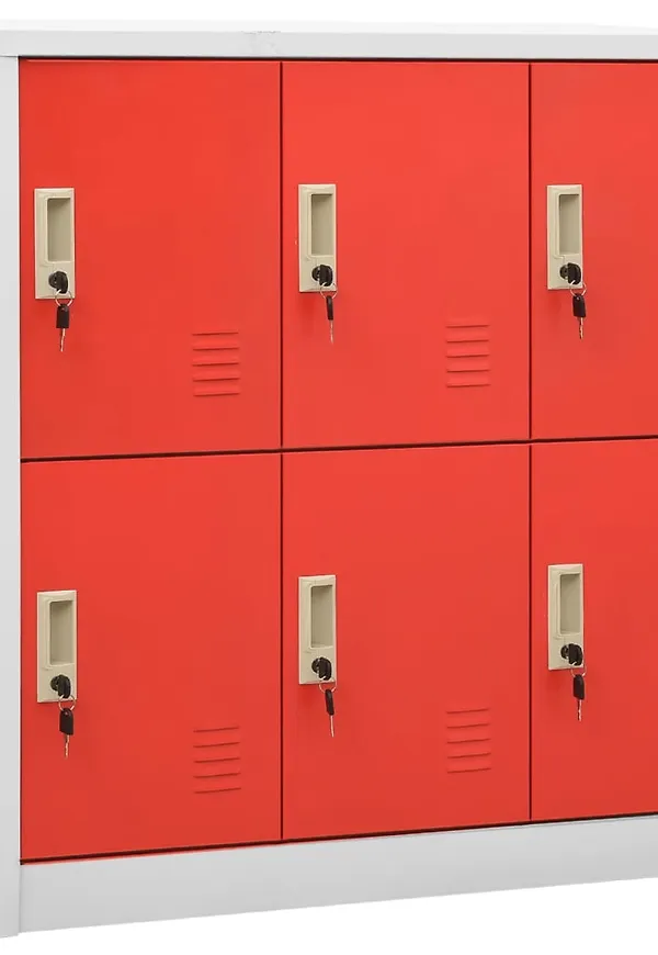 Ikonisk skåp i grått från vidaXL.