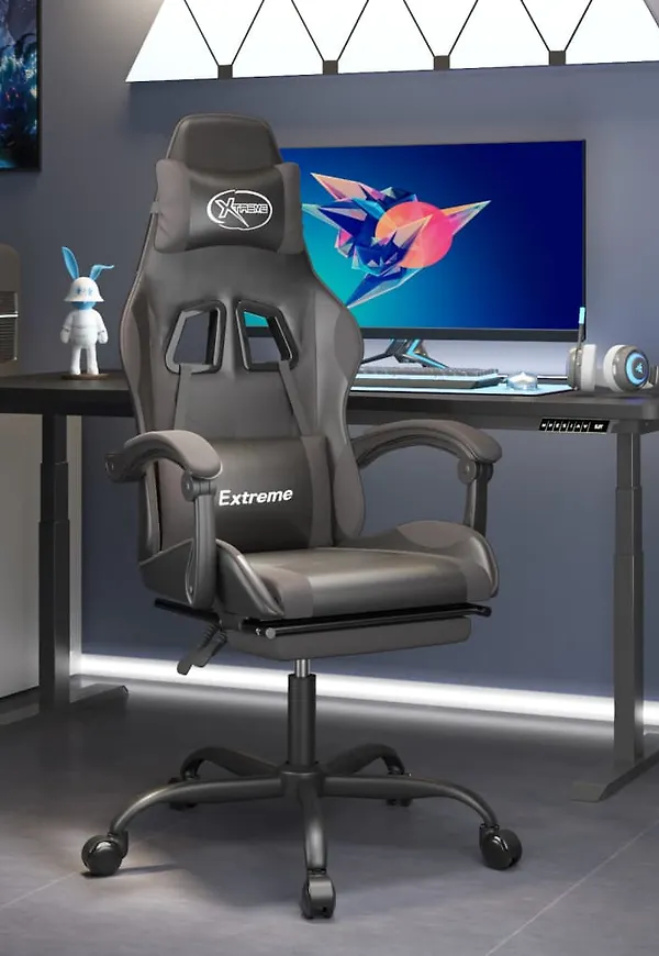 Superfin bomullsstol i svart från vidaXL.