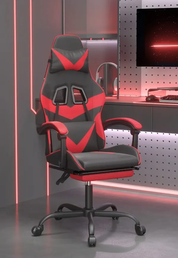 Riktigt snygg svart stol i bomull från vidaXL.