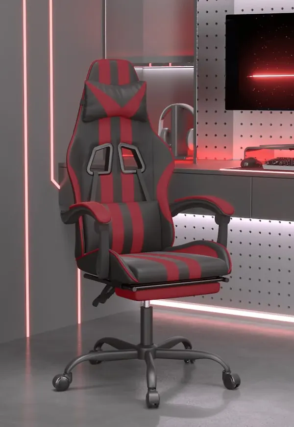 Supersnygg svart stol i bomull från vidaXL.