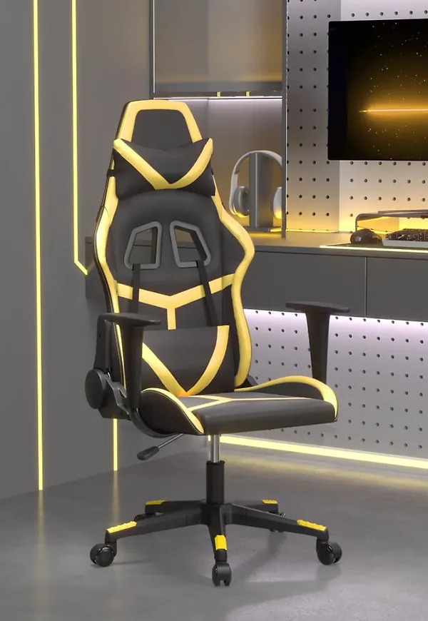 Komfortabel gamingstol i bomull från vidaXL.