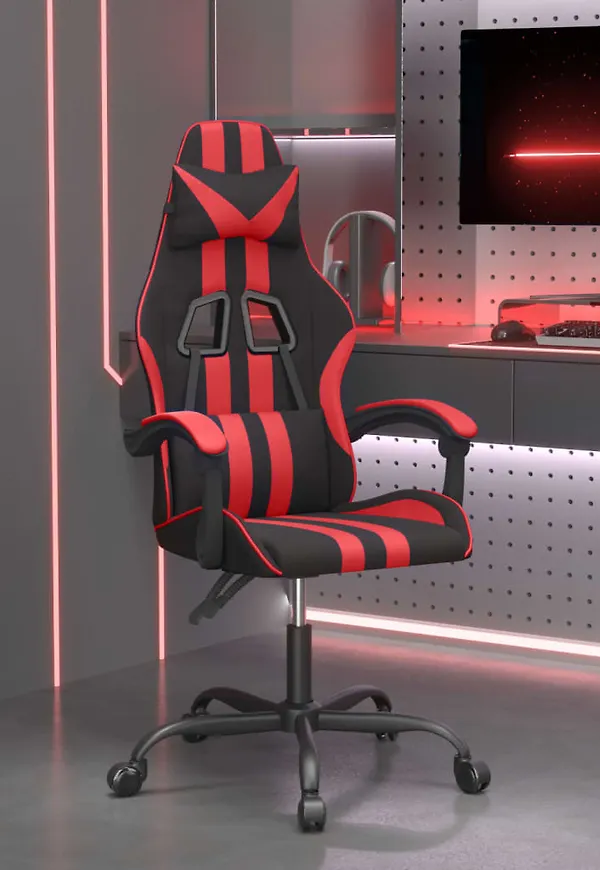 Komfortabel svart bomullsstol 2025 från vidaXL.