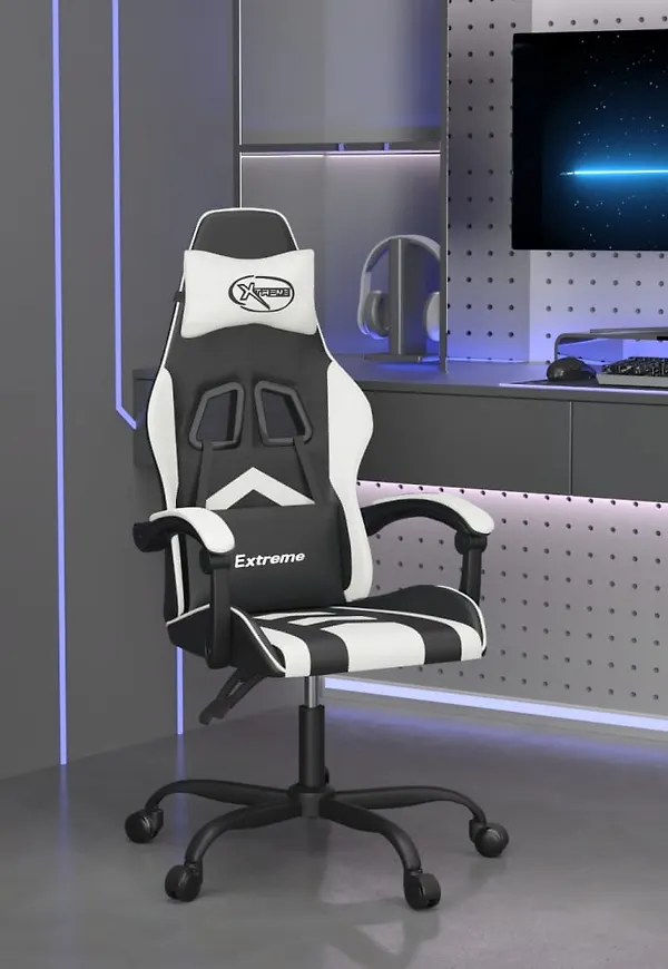 Jättesnygg svart bomullsstol 2025 från vidaXL.