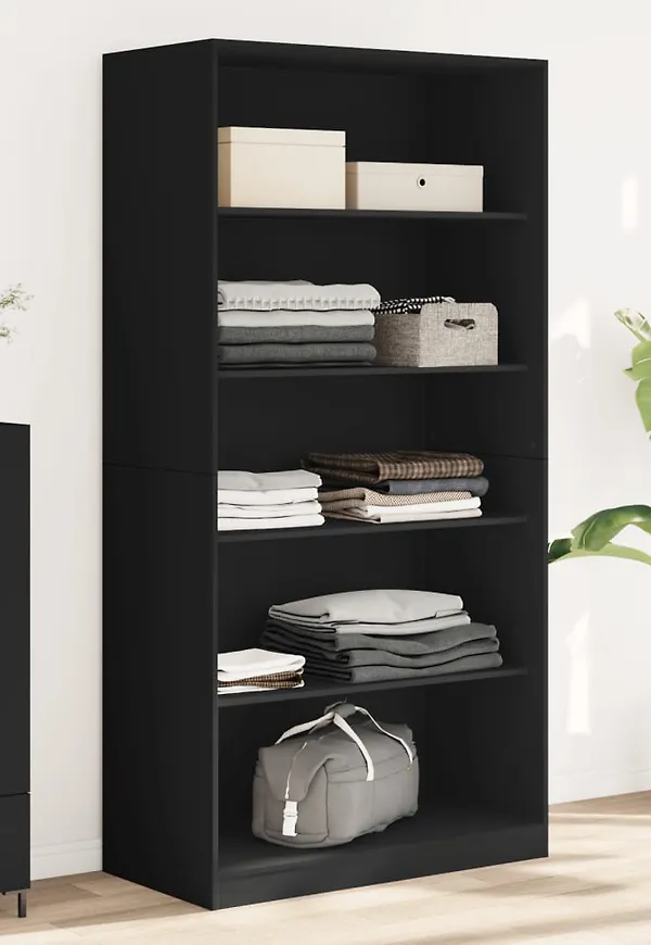 Jättesnygg svart skåp 2025 från vidaXL.