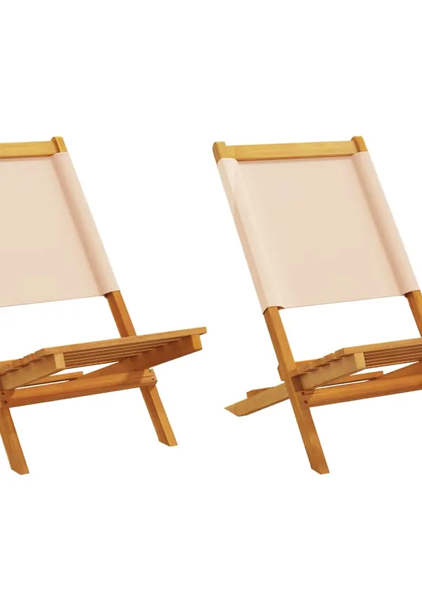 Riktigt trendig beige stol 2025 från vidaXL.