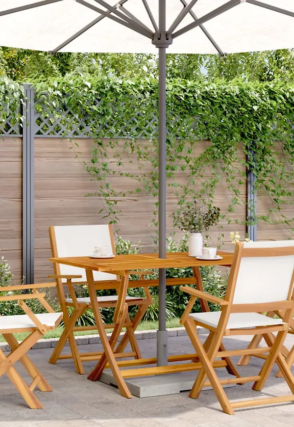 Cool utestol i vitt från vidaXL.