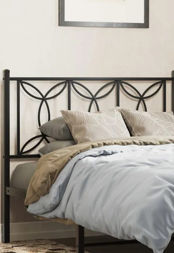 Svart vidaXL-ram i smickrande modell.