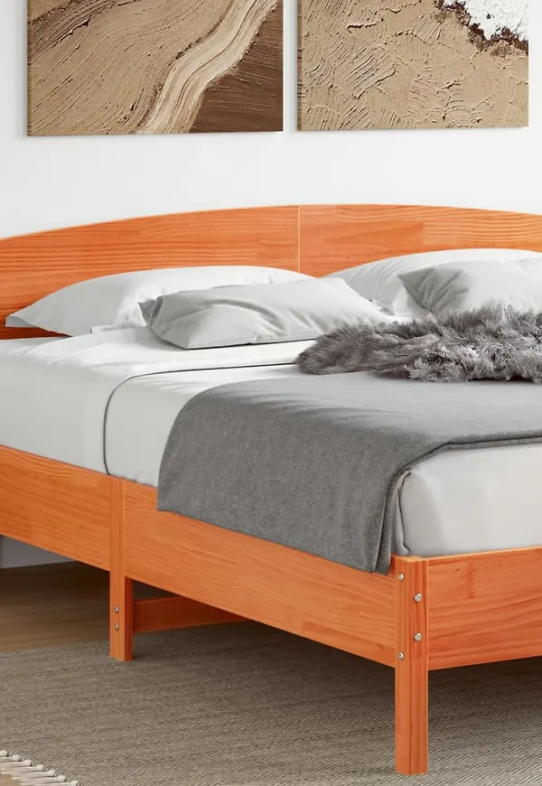 Brun vidaXL-ramar i ikonisk modell.