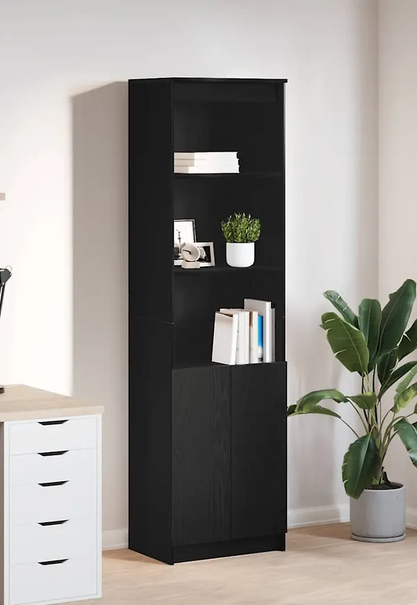 Otroligt fin svart skåp 2025 från vidaXL.