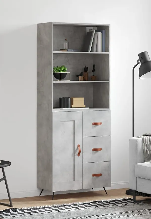 Modern grå skåp 2025 från vidaXL.