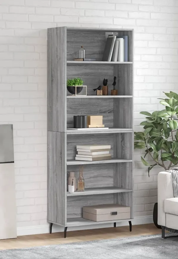 Riktigt fin grå skåp 2025 från vidaXL.