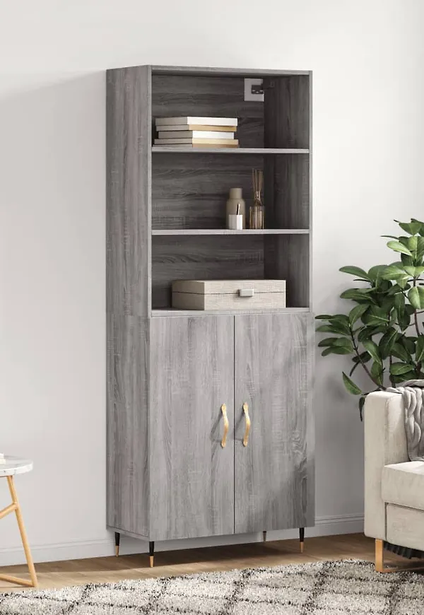 Skön grå skåp 2025 från vidaXL.