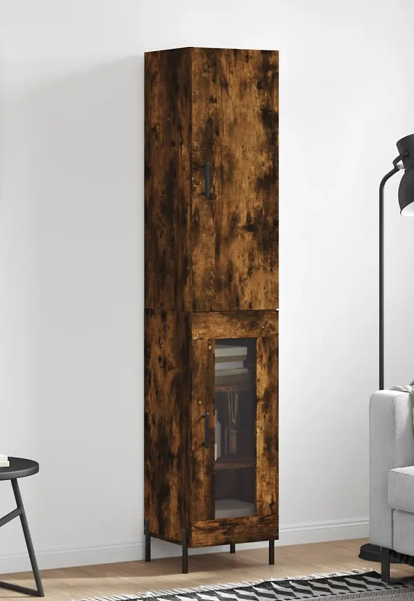 Cool ekskåp i brunt från vidaXL.