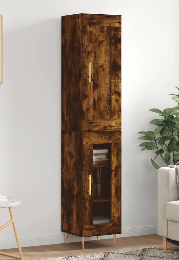 Brun vidaXL-ekskåp i trendig modell.