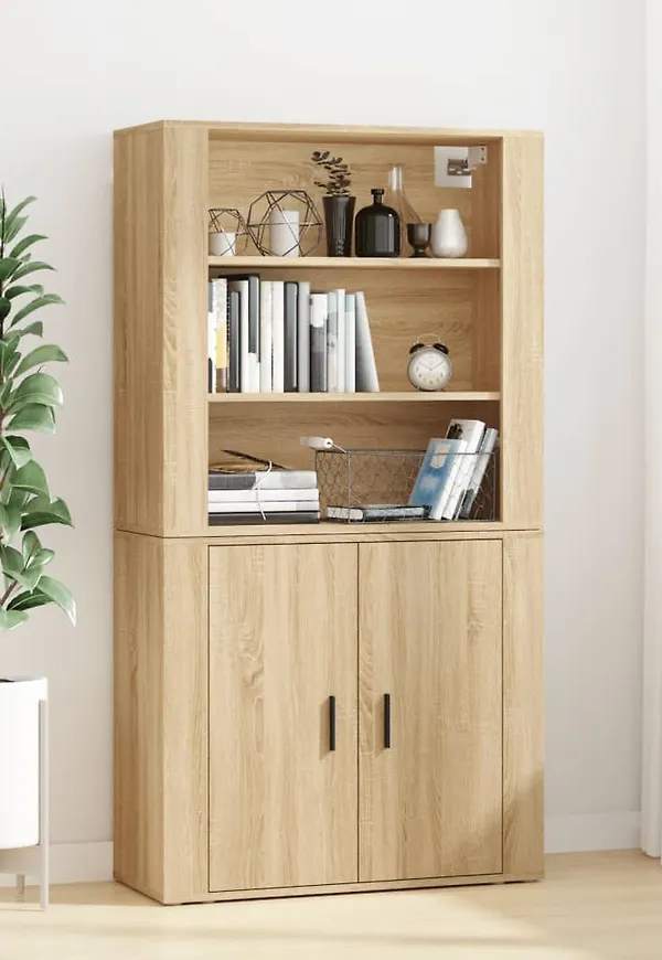 Brun vidaXL-ekbord i riktigt trendig modell.