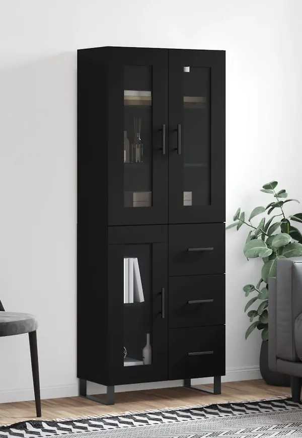 Svart VidaXL skåp som passar perfekt till sommaren 2025!