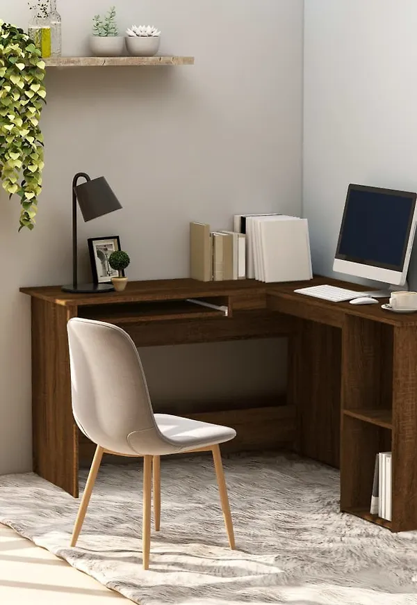 Jättefin ekmatbord i brunt från vidaXL.