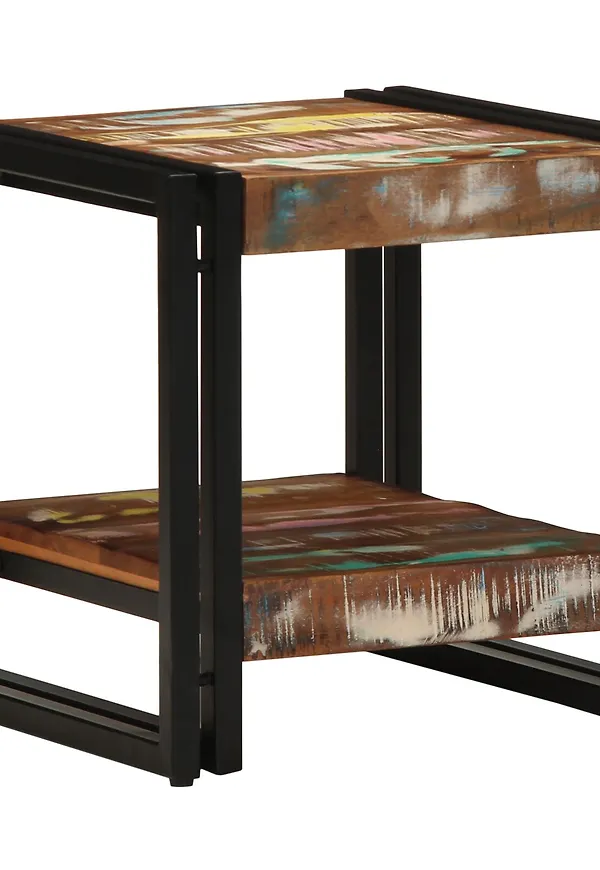 Flerfärgad vidaXL-avlastningsbord i fin modell.