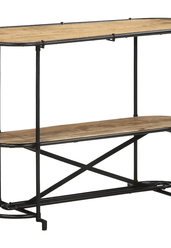 Fantastiskt fin bord i brun färg gjord i järn.