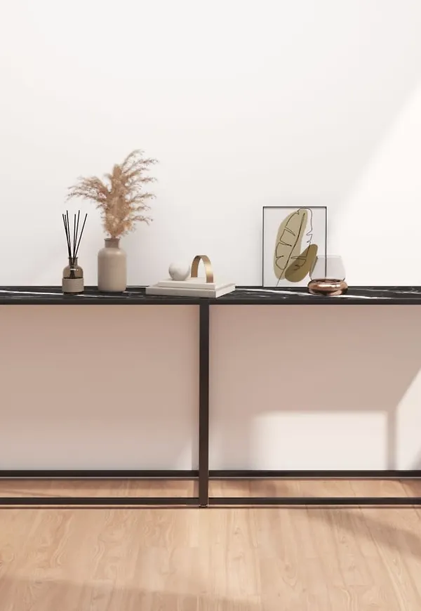 Svart avlastningsbord som passar perfekt till hösten 2025!