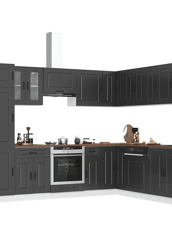 Otroligt fin svart skåp 2025 från vidaXL.