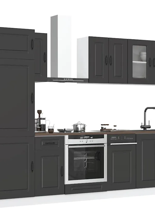 Svart VidaXL skåp som passar perfekt till sommaren 2025!