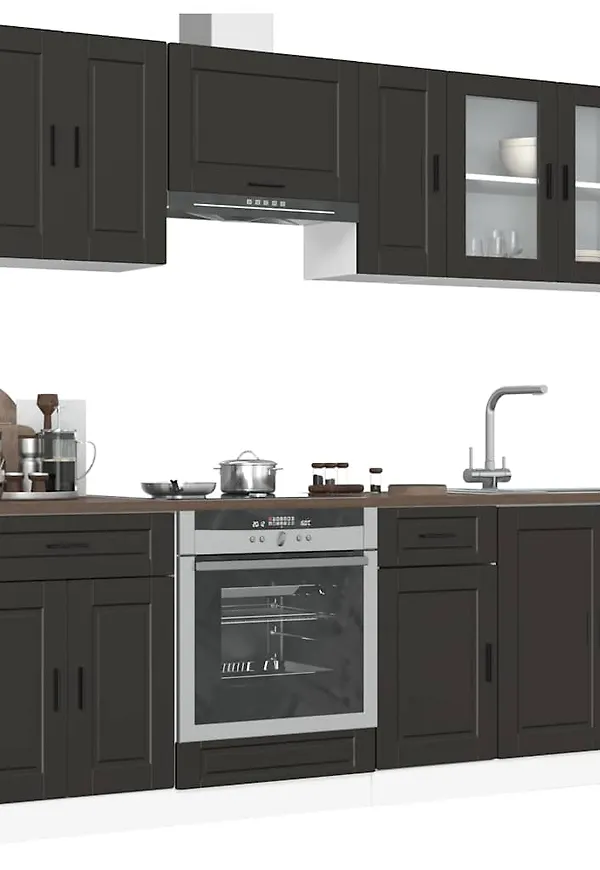 Riktigt snygg skåp i svart från vidaXL.