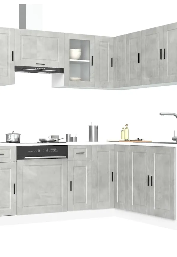 Exklusiv grå skåp 2025 från vidaXL.