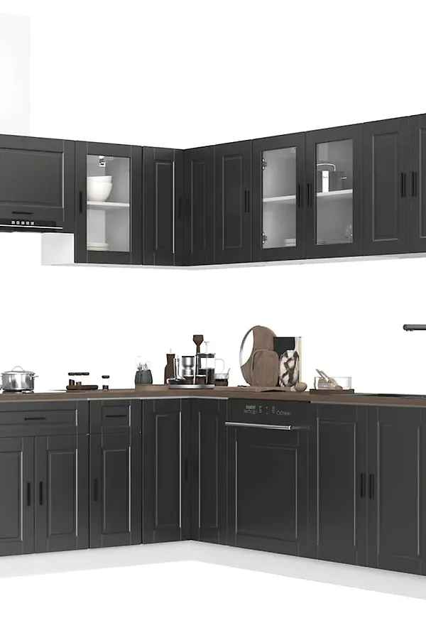 Svart VidaXL skåp som passar perfekt till sommaren 2025!