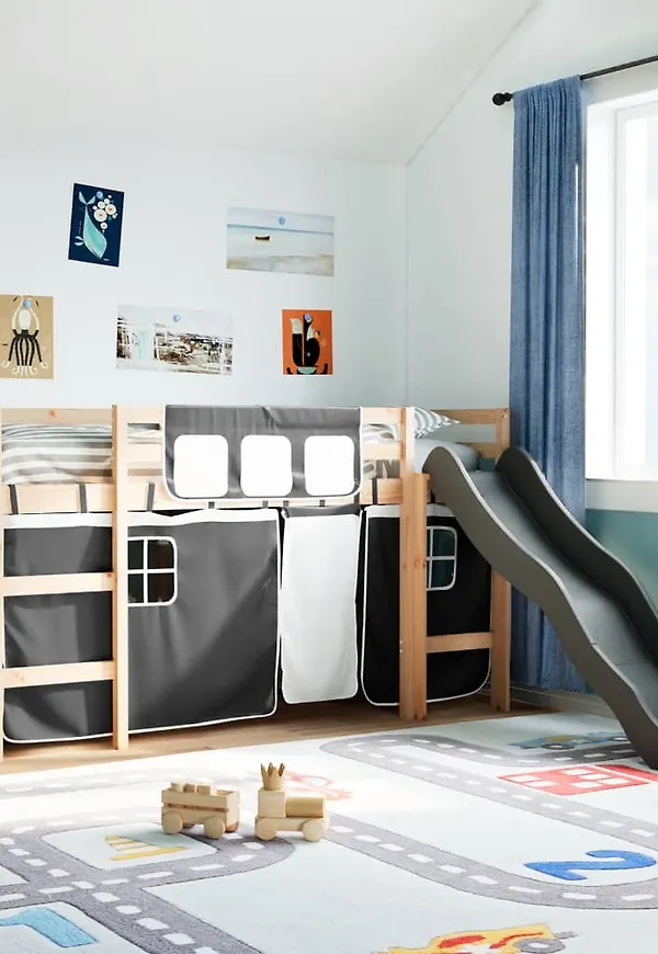 Snygg svart säng 2025 från vidaXL.