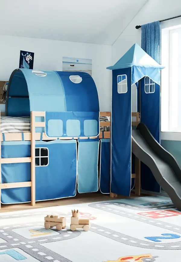 Trendig blå säng 2025 från vidaXL.