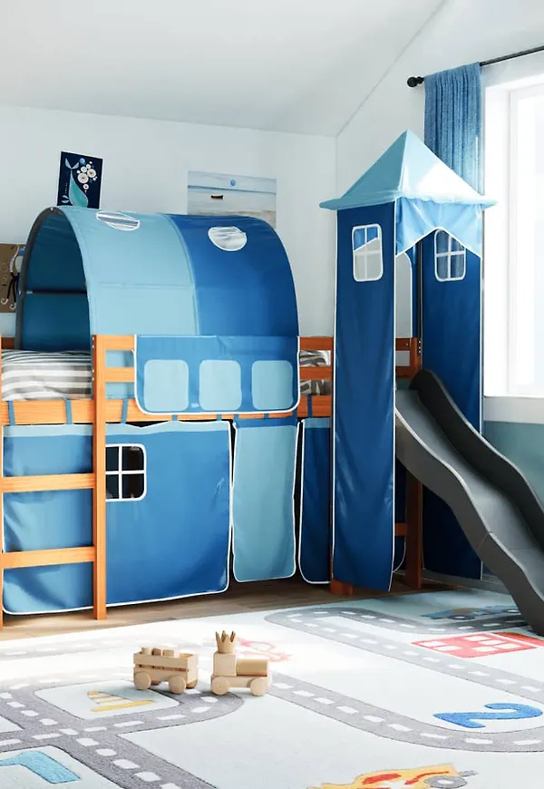 Riktigt snygg blå säng 2025 från vidaXL.